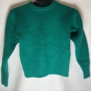 Boston Traders Women's Crewneck Sweater in Teal Green
